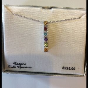 NWT Sterling/gemstone pendant